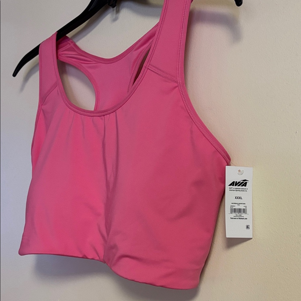 Avia Vibrant Pink Sports Bra XXXL